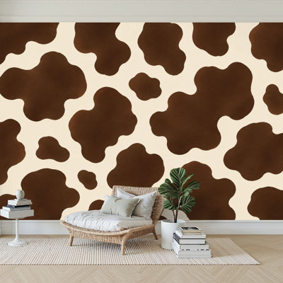 Papier peint adhésif auto-adhésif moderne pour la chambre à coucher L 100 po x l 144 po Peel and Stick
