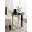 Faceted Round Side Table