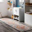 Traditional Rug, Bordered Floral Stain Resistant Easy to Clean Rug For Living Room, Dining Room, Bedroom-2022006210