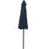 Delaplaine 9' Solid Octagon Market Umbrella with Push-Button Tilt