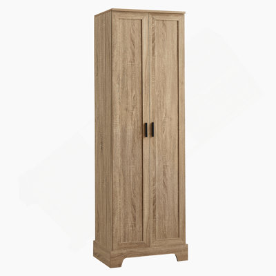 Armoire de rangement avec portes et tablette réglable pour la salle de bain