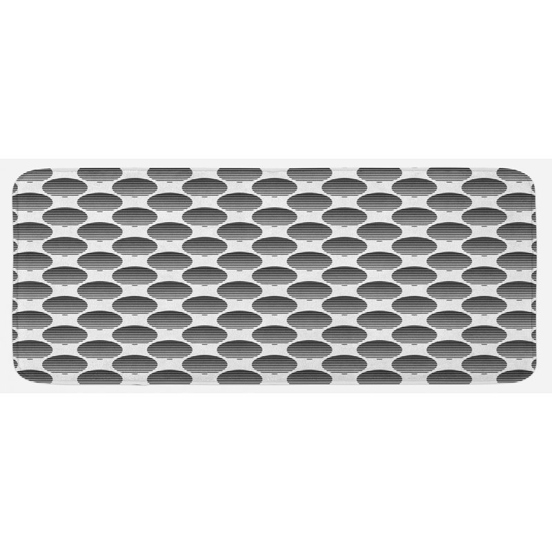 Tapis de cuisine circle
