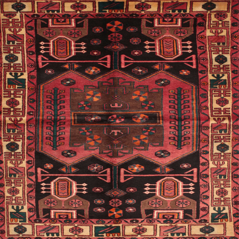 Slezak Oriental Indoor Rug, Round 6'