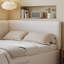 Beige Corduroy Upholstered Daybed with Secure Side Rails-20750608