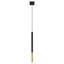 Robbinsdale 1 - Light Black Cylinder Pendant-62119190