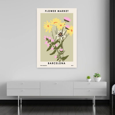 Art contemporain, art floral abstrait