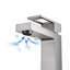 Robinet de salle de bain à un trou cubique avec ensemble de bonde optionnel-48024401-41659855