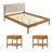 Cular 3 Piece Bedroom Set