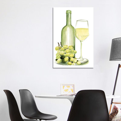Wine Watercolor II by Jennifer Paxton Parker - Wrapped Canvas Gallery-Wrapped Canvas Giclée
