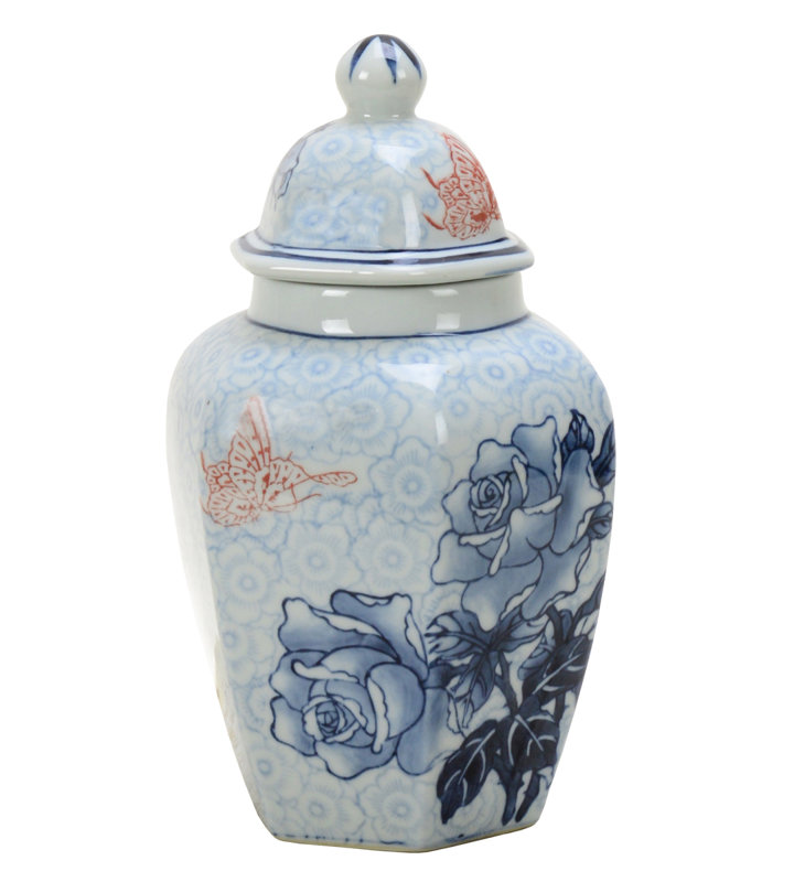 Porcelain China Ginger Jar