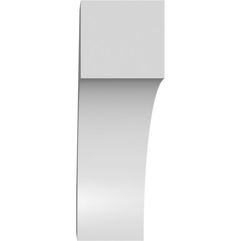 Attelle de genou en PVC de qualité architecturale Westlake, H 16 po x l 5 po x P 16 po