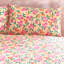 Cotton Blend Floral Duvet Cover Set with Pillowcases-717702943