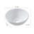 16"X16"  Ceramic Round Vessel Bathroom Sink