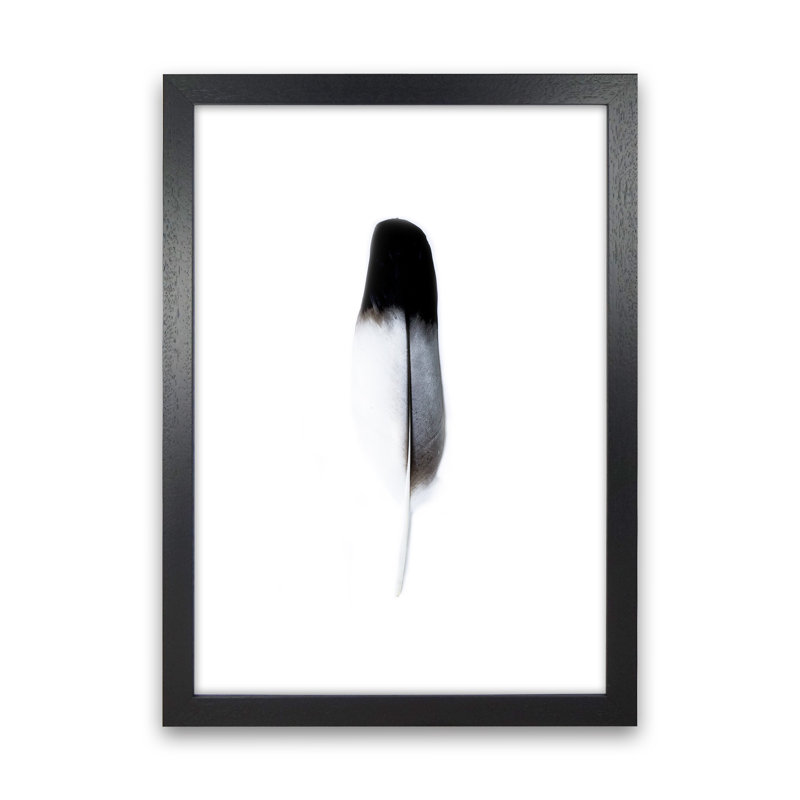 Spirit L 1 Piece Wall Art, 46cm H x 34cm W x 3cm D, Black Framed