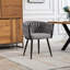 Polyester Upholstered Metal Upholstered Back Accent-636635816