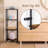 4 - Tier Black Storage Shelf