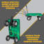 39'' H x 22'' W Utility Cart with Wheels