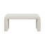 Banc Boucle crème l 42 po