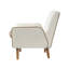 Fauteuil d'appoint rembourré en peluche