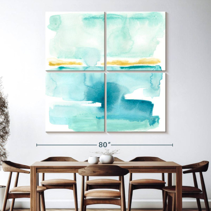 Avery liquide Shoreline VI, H 74 po x l 74 po