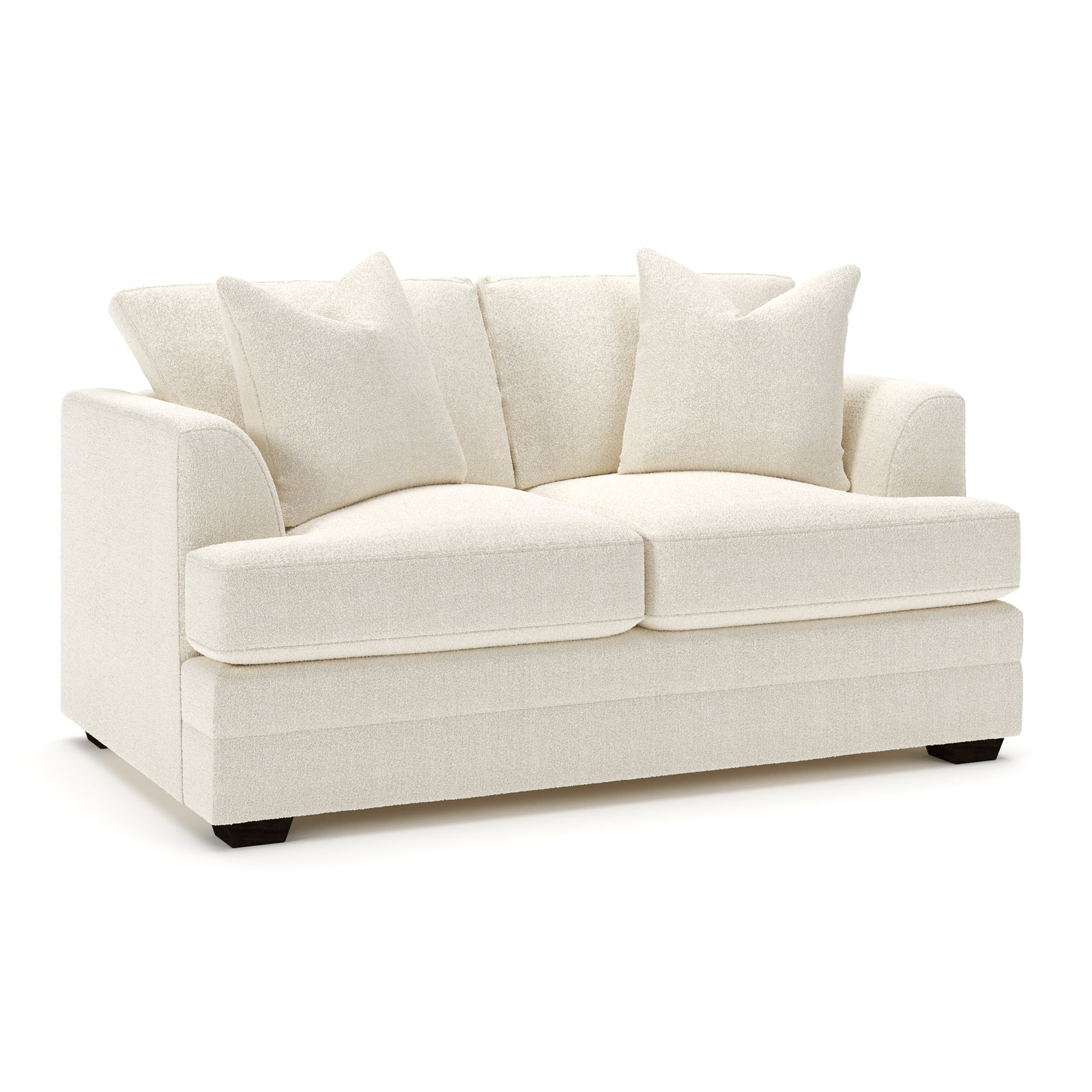 Edan 66'' Sofa, Davis Pearl Performance Bouclé