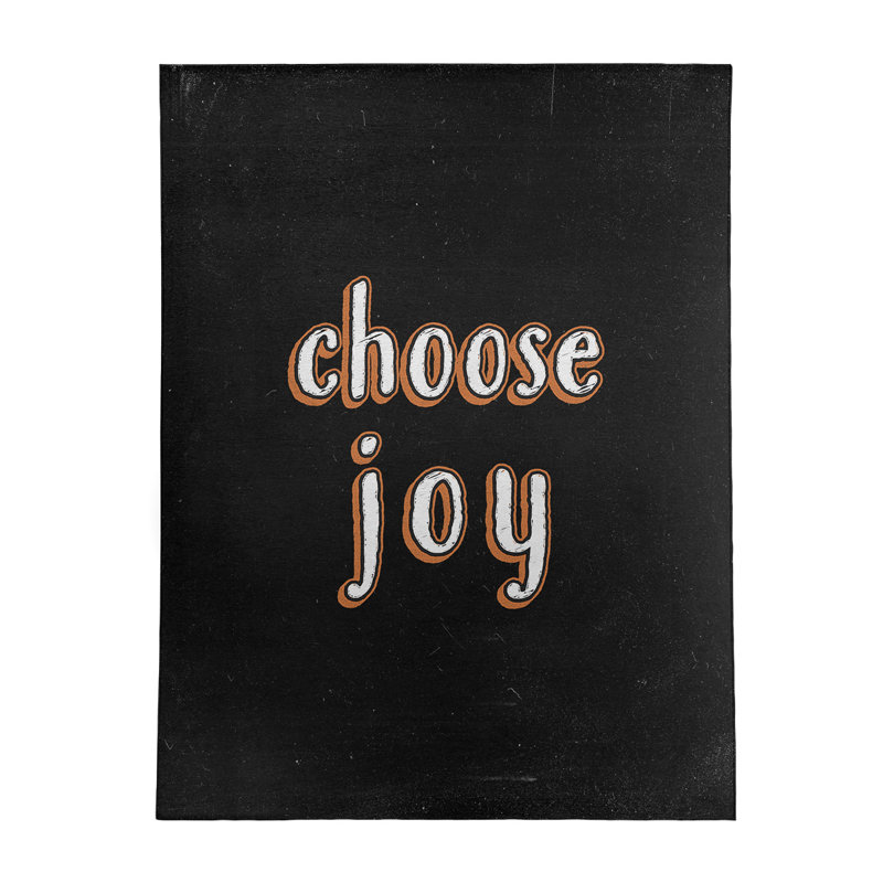 Tapis en poly-chenille choose tableau noir style, Rectangle 5 pi x 7 pi