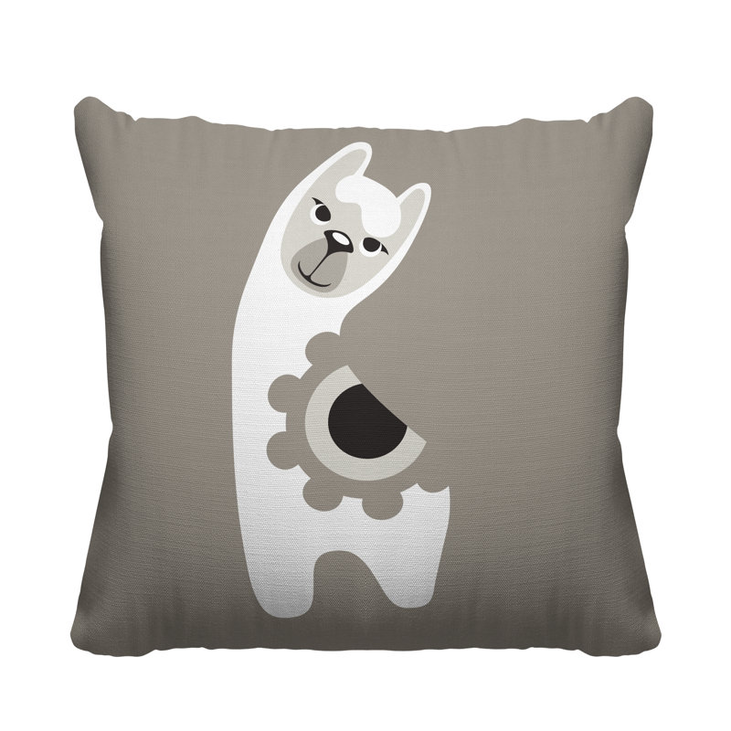 Coussin Inkie, 19 po x 19 po, Truite, Carré