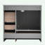 Meuble-lavabo autoportant de style shaker avec lavabo-167335844