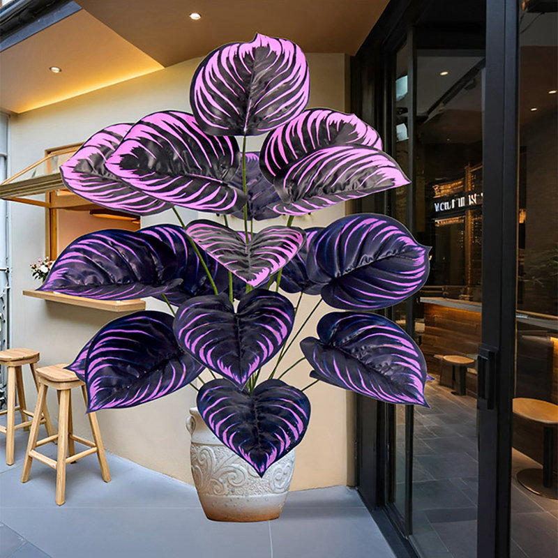 Bonsaï artificiel artificiel vert réaliste adapté à la forêt tropicale