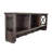 Decorative Coat Rack and Storage Accent Rack in Espresso