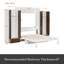 Lit escamotable Murphy avec placard, tiroirs et table-448743380