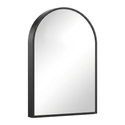 Aluminum Frame Arched Wall Mirror