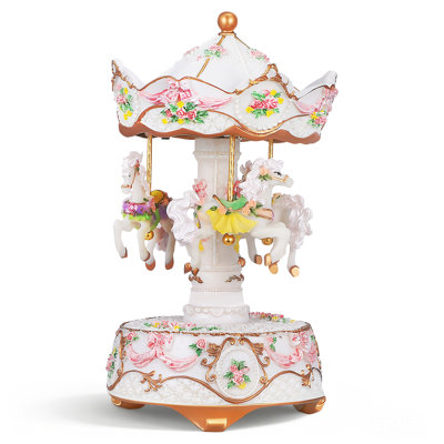 Carousel Music Box 78 Rotate Christmas Music Box For Home Room Decor