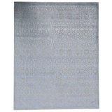 Geometric Area Rug in Blue