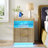 19.7'' W 2-Drawer Nightstand With Usb & Type-C Port And Human Sensor Light-1150311729
