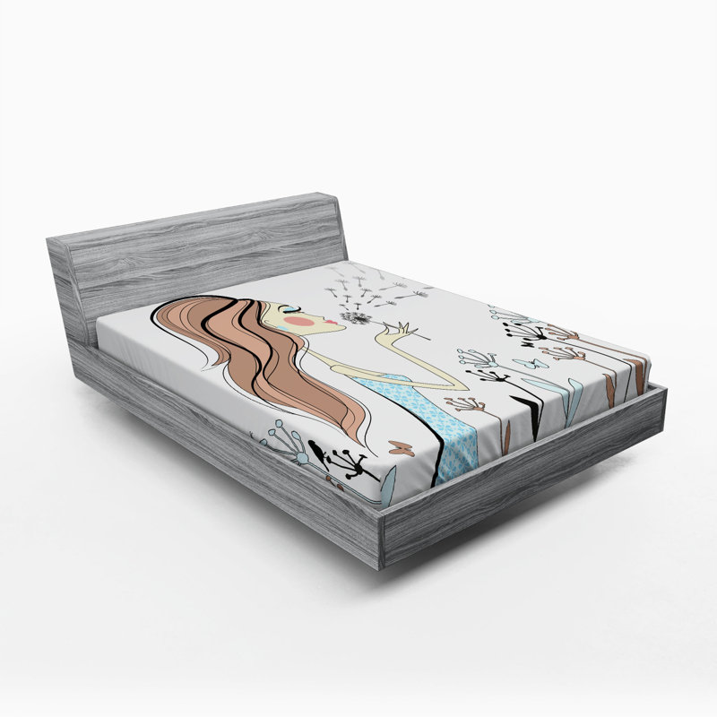 Microfiber Fitted Sheet, Queen Fitted Sheet