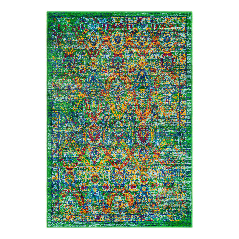 Erkam Oriental Indoor Rug, Rectangle 4'1" x 6'1"