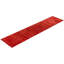 Tapis de couloir surdimensionné rouge \/ orange 2 pi 6 po x 11 pi 3 po One-of-a-Kind