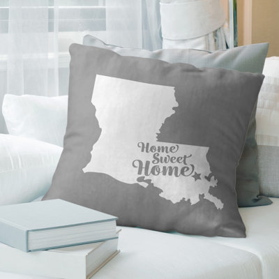 Home Sweet Throw Pillow