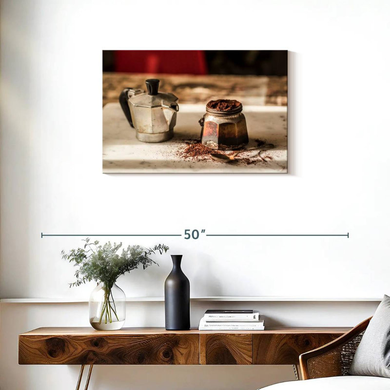 Beignes et café Yarlin, H 20 po x l 30 po