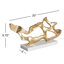 Sculpture abstraite Pepita Golden Drift