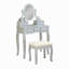 Ensemble coiffeuse et tabouret de maquillage Ashley-973828793