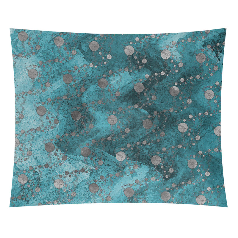 Polyester Tapestry, 27.5" H x 37.5" W, Green