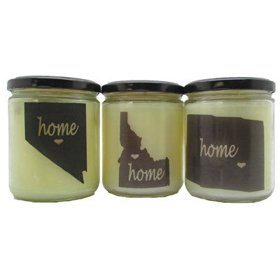 White Cotton And Bergamot Scented Jar Candle