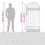 Gate with Gate in Grey-1592315803
