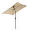 Parasol de marché carré 6 pi 6 po x 6 pi 6 po avec base Helland-84993284
