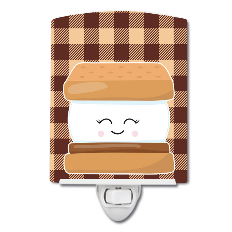 Éclairage de nuit en céramique smores
