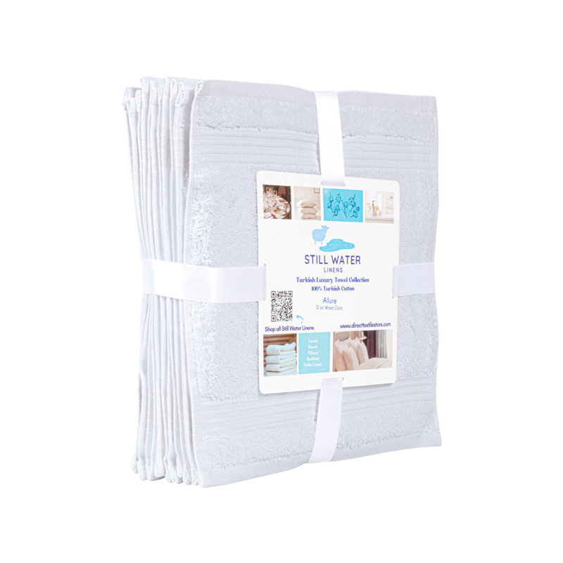 Essuie-mains Allure Turkish, Blanc, 264