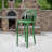 Indoor/Outdoor Commercial Grade Metal Modern Barstools (Set of 2) by Flash Furniture-2018702046-2072328337