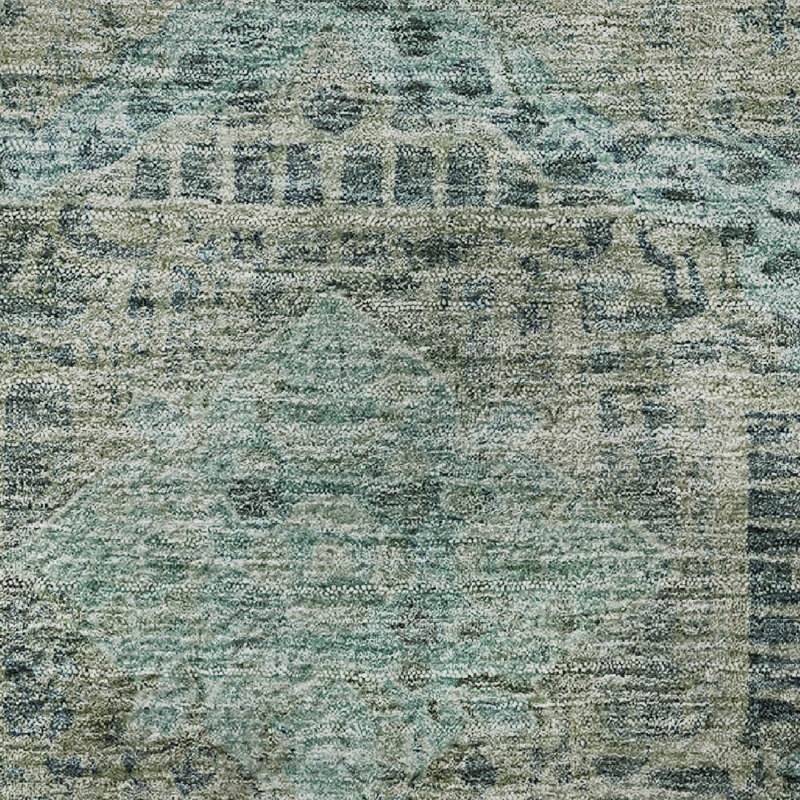 Premium Machine Washable Alaina AMF1929 Global Rug, Rectangle 2'6" x 3'10"
